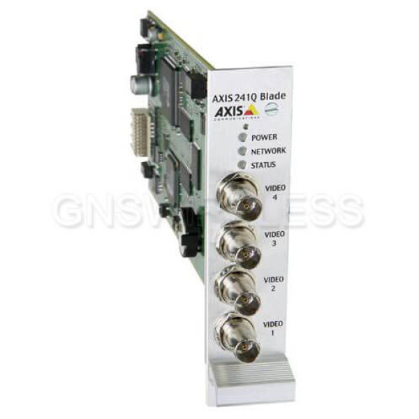 AXIS 240Q Blade version of 4-channel 240Q Video Server Encoder.