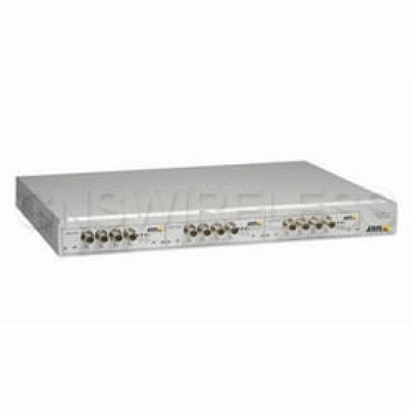 AXIS 18 Channel Video Encoder Bundle, 3 x AXIS Q7406 Blades mounted in an AXIS 291 1U Rack