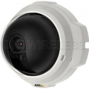 AXIS M3203 Fixed Dome Network Camera with discreet and tamper-resistant casing.