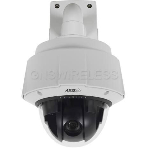 AXIS Q6034-E 60Hz HDTV Outdoor-ready high speed PTZ Dome Network Camera with 18x optical zoom.