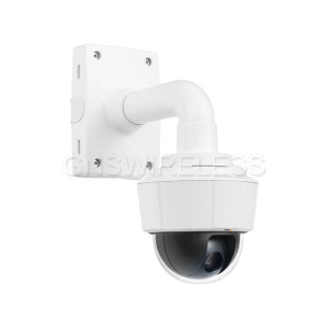 AXIS P5512-E Outdoor IP66-rated Dome Network Camera with 12x zoom.