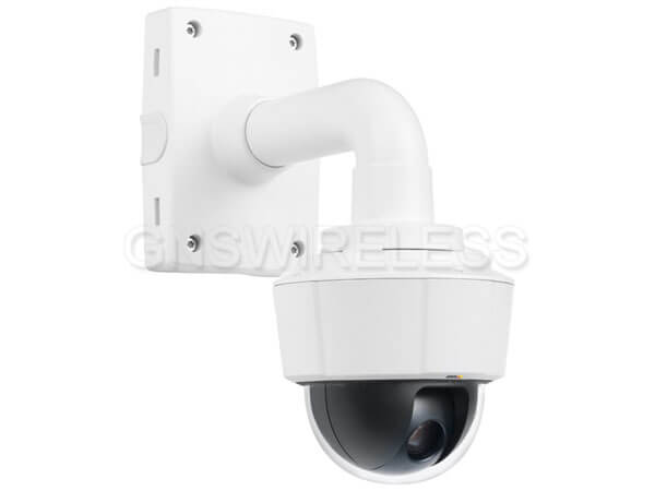 AXIS P5512-E Outdoor IP66-rated Dome Network Camera with 12x zoom.
