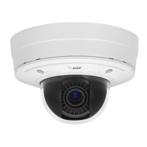 AXIS P3384-VE Day/Night Fixed Dome Camera with vandal-resistant outdoor casing.