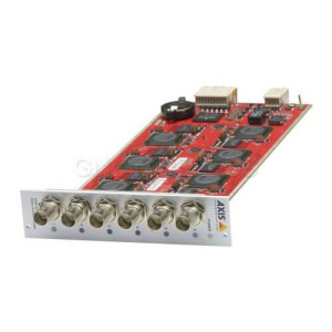 AXIS Q7436 6 channel Video Encoder Blade. Configurable H.264, MJPEG streams; max.