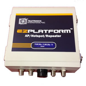 EZPlatform Plus, Outdoor Single Radio AP, 5.8GHz, 800mW, POE, N-Female