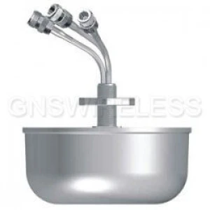 15-703, 4dBi, 2.4/5.8 GHz, Dual Polarized Ceiling Antenna, 3x3 N-Female, 360°