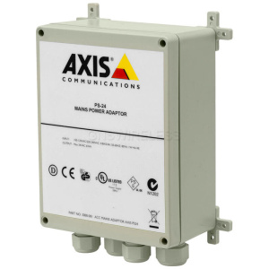 AXIS PB24-F ACC Mains Adapter, Rugged cast aluminum power box.