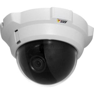 Vandal-resistant Casing for AXIS 216FD-V/216MFD-V, P3301-V with smoked transparent cover.