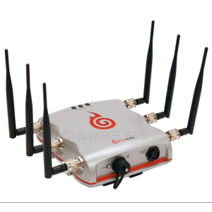 HotPoint 5200 Outdoor MIMO Access Point, Dual Radio 802.11a/b/g/n, 100 mW, pole mounting bracket, PoE Injector