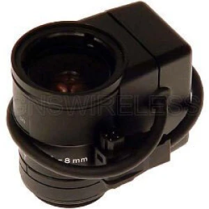 CS mount Varifocal 3-8mm DC-Iris Lens for AXIS 221