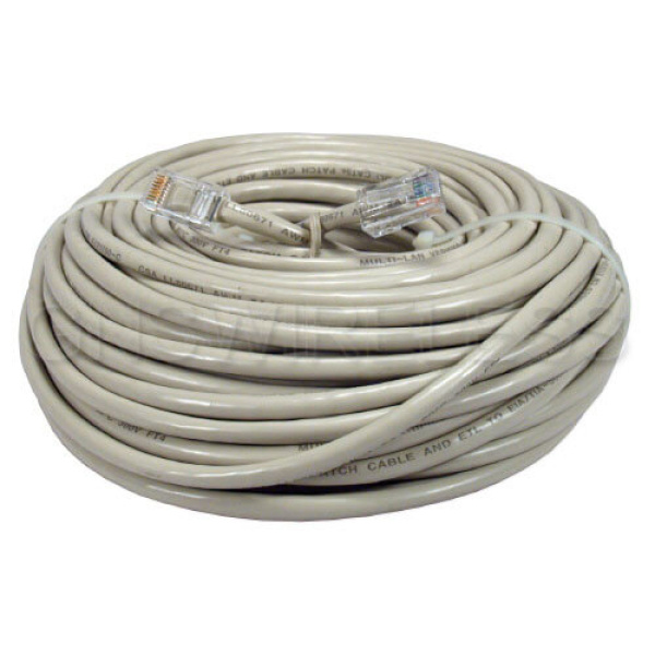 ETH-STP-75, 75m outdoor, RJ45 terminated, UV Rated, STP Shielded CAT5e cable, Sale price while supplies last