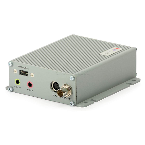 1-channel, MPEG-4, Video Decoder with 25/30 fps at D1, Two-way audio, Motion Detection