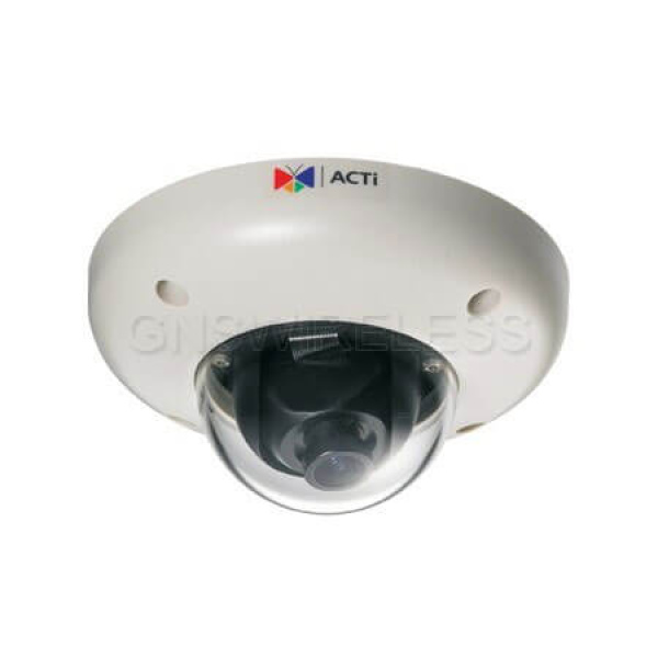 MPEG-4/MJPEG Megapixel Indoor IP Mini Dome Camera, 8 fps at 1280x1024, f3.6/F1.8 lens
