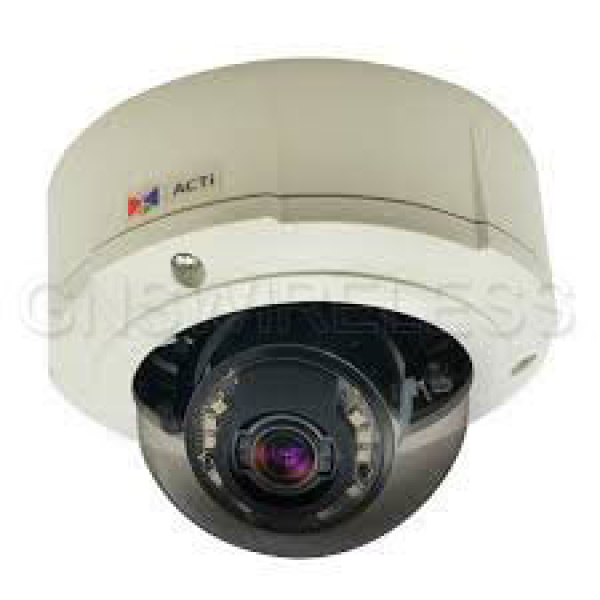B84, 1.3MP Outdoor Zoom Fixed Dome Camera with D/N, IR, Basic WDR, SLLS, 3x Zoom lens