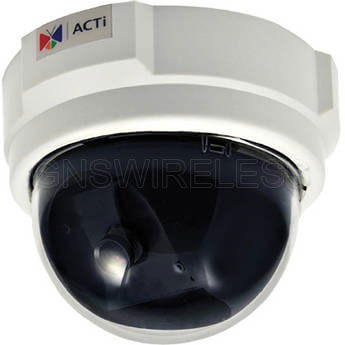 E53, 3MP Indoor Dome Camera, H.264/MJPEG, IR, D/N, CMOS, PoE Only, f3.6mm/F1.8 Lens, 1080p