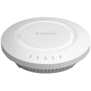 High Power Wireless-N 2.4Ghz + 5GHz 450Mbps + 450Mbps Concurrent Dual-band Access Point/WDS with Smoke Detector Design, IEEE 802.3at PoE Capable, SSID Mapping VLAN
