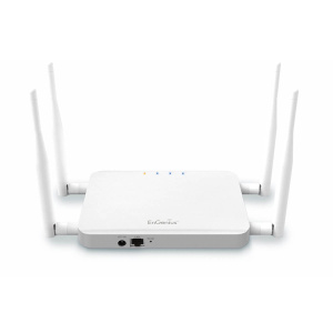Dual Band High Power Wireless-N 2.4Ghz+5GHz 300+300Mbps Access Point/CB/WDS/Repeater with 4x 5 dBi External Antennas, IEEE802.3 af/at Compliant, SSID Mapping VLAN