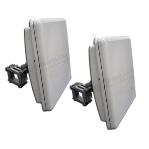900MHz, 11Mbps Point to Point Wireless Bridge, 12dBi Integrated Panel Antennas, 23dBm TX/RX Power, WPA/WPA2 security, POE/PS included, - Pre-Configured - 1/2 Mile Complete Link