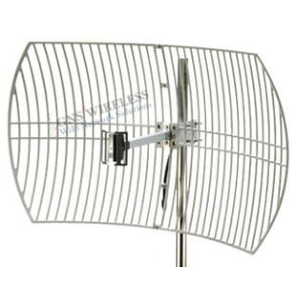 15dBi, 870-960MHz, Grid Antenna, N-Female Connector Includes pole mount hardware,