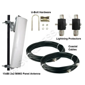 5GHz, 2x2 MIMO, 120 Degree Sectorized Antenna, Wireless Hotspot Setup (AP Not Included) - 1000ft. Range
