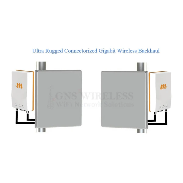 1.5 Gbps, Connectorized Wireless Bridge, 23dBi Patch Antennas, WPA2, - 4 Mile, Pre-Configured - Complete PAIR
