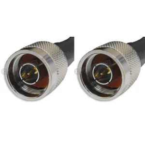 N-Male to N-Male, 195 Series Coaxial Cable, 15ft.