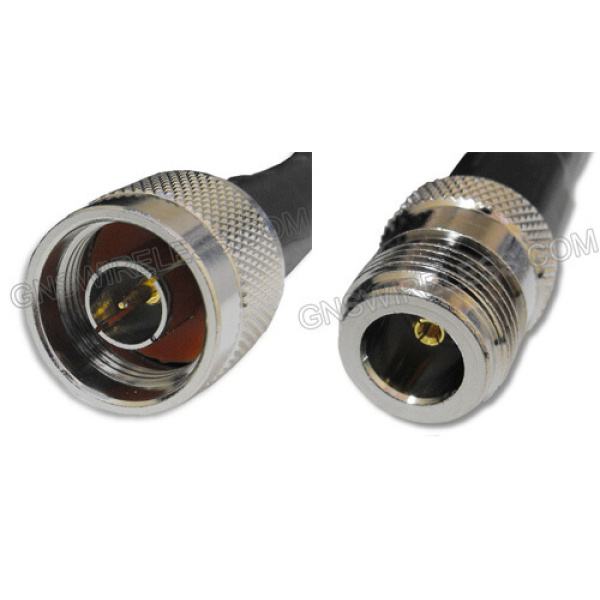 N-Male to N-Female, 400 Series Coaxial Cable