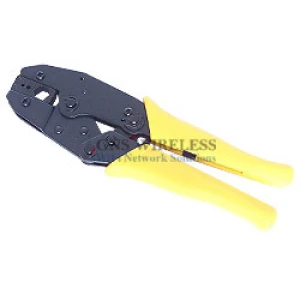 Ratchet Type Crimping Tool (Crimper) for LMR-400, Belden 9913