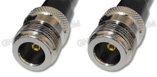 N-Female to N-Female, 400 Series, 150ft coaxial cable