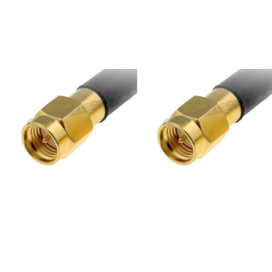 SMA-Male to SMA-Male, 195 Series, 1ft pigtail cable