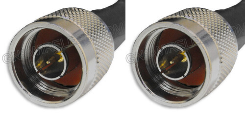 N-Male to N-Male, 600 Series Coaxial Cable, 5ft.