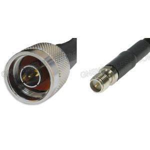 N-Male to RP-SMA-Female, 195 Series Coaxial Cable