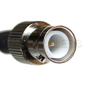 RP-BNC-Female Crimp Connector for Low Loss 195 coaxial cable