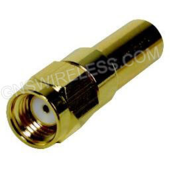 RP-SMA-Male Crimp Connector for Low Loss 240 coaxial cable