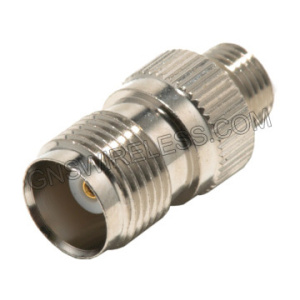 TNC-Female, Bulkhead Crimp Connector for Low Loss 195 coaxial cable