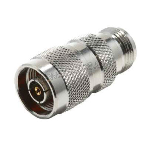 RP-N-Male Crimp Connector for Low Loss 195 coaxial cable