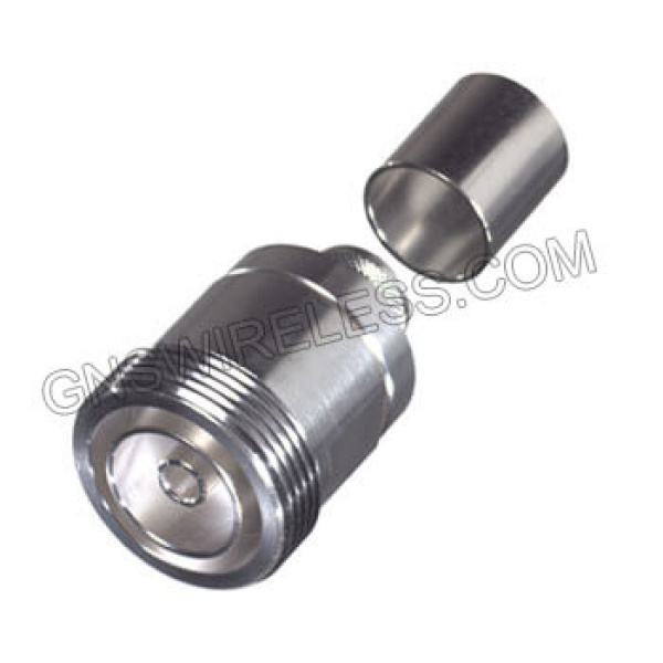 7/16 DIN Female Crimp Connector for 400-Series Cable