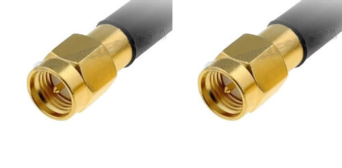 SMA-Male to SMA-Male, 240 Series, 10ft pigtail cable