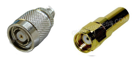 RP-TNC-Male to RP-SMA-Male, 240 Series, 30ft pigtail cable