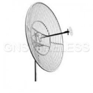 HD Series 29dBi 5.8GHz Parabolic Grid Antenna, HD Mount System (N-Female Connector)