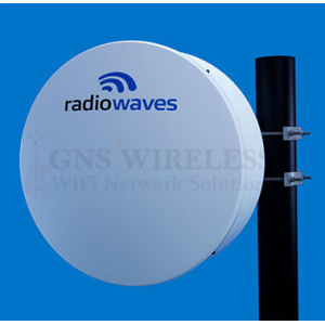 4' (1.2m) High Performance Dish Antenna, 12.70-13.25GHz, WR75 Flange, SOI