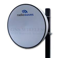 4' (1.2m) High Performance Dish Antenna, 7.75-8.5GHz, CPR112G Flange, SOI