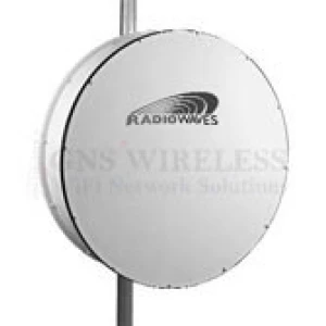 1' (0.3m) High Performance Dish Antenna, Low Profile, 12.7-13.25GHz, Dual Polarized, WR75 Flange, SOI