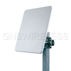 MARS 8dBi Small Dual Polarization MIMO Subscriber Panel Antenna, 3.3-4.01GHz, MNT-4UL Mounting Kit Included
