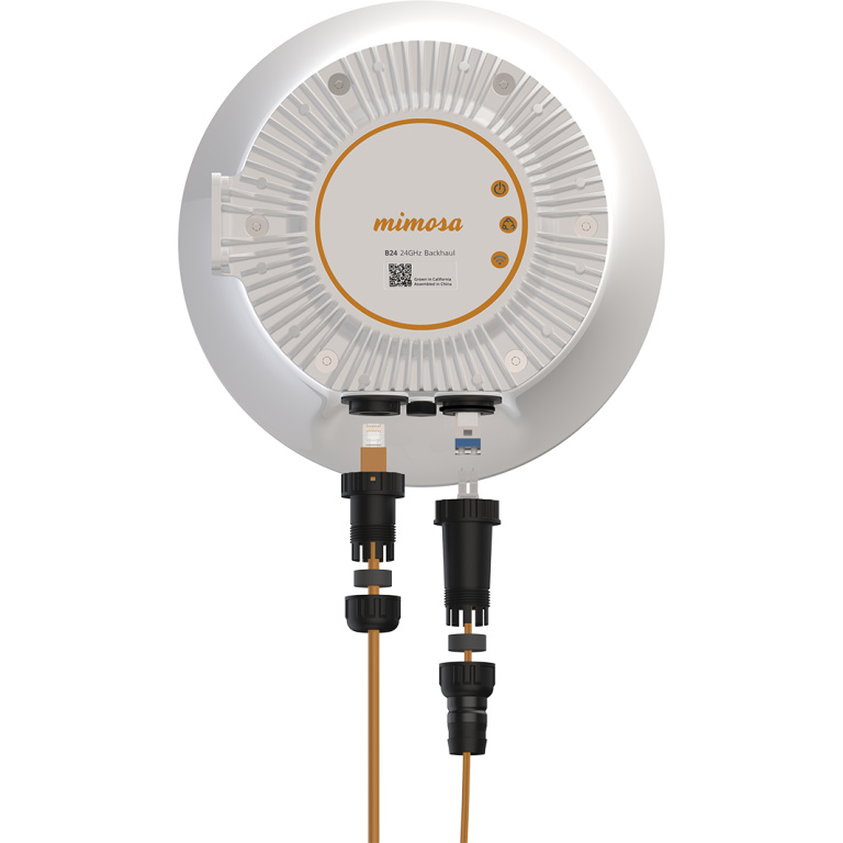 Unlicensed Gigabit Point-to-Point Wireless Backhaul - 24 GHz