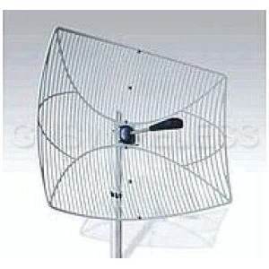 24dBi, 2.3-2.9GHz, MTI Grid Directional Subscriber Antenna with N-Type Female Connector, 3'. Must be ordered in bundles of 5. Mounting Kit is included