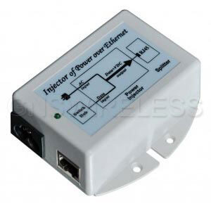 48V PoE Power Supply/Inserter (Power Injector), 802.3af, Input 90-264VAC
