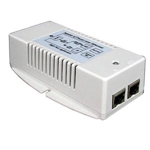 PoE Power Supply/Inserter, Input 90-264VAC, 24VDC output voltage at 2A, 50W