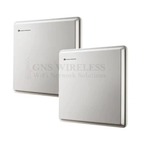 125Mbps, 4.9 - 5.8GHz, Full Duplex, Point to Point Wireless Bridge, 23dBi Integrated Panel Antennas, 29dBm TX/RX Power, POE/PS included, 1-yr warranty - Pre-Configured - 5 Mile | Complete Link
