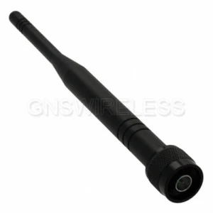 TriBand 2.4/5.1/5.8 Rubber Duck Antenna. 3dBi at 2.4GHz, 5dBi at 5.8GHz, N-Male Connector
